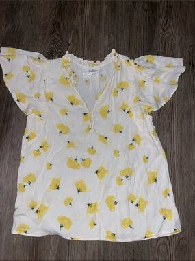 ba&sh Floral Blouse